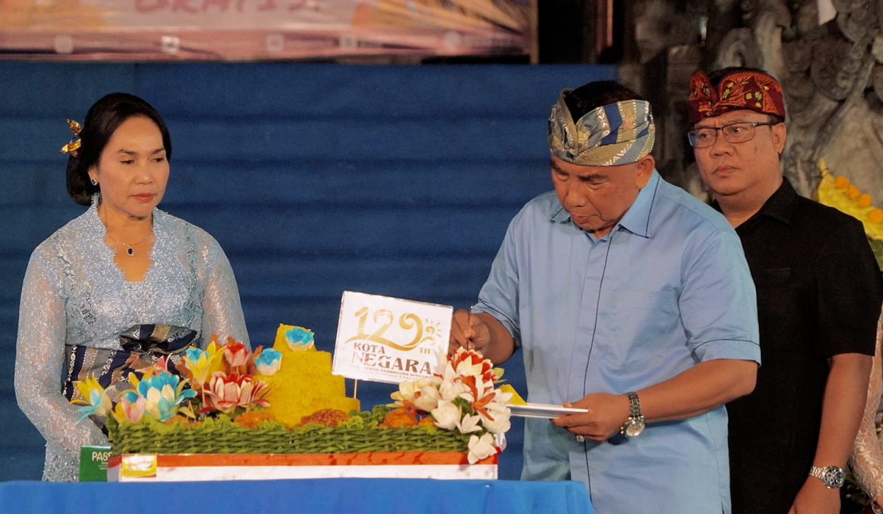 Berlangsung sederhana, Bupati Tamba Sebut HUT Kota  momen bersama Membangun Jembrana Lebih Baik