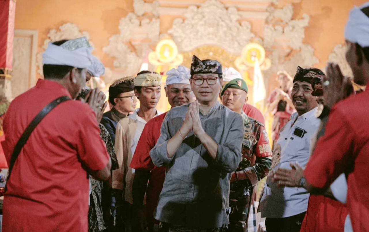 I Ketut Suiasa, Hadiri Pelantikan Pengurus Sabha Yowana Adilaya Desa Adat Kelan Badung