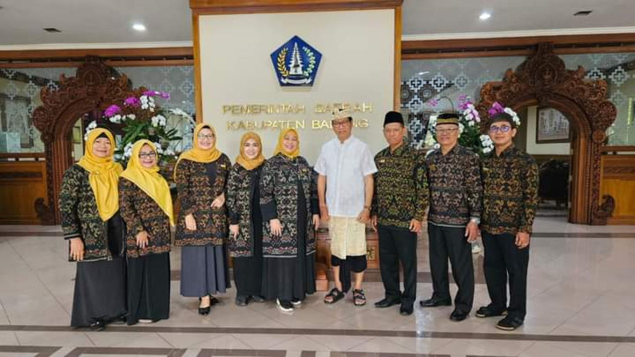 Drs. I Ketut Suiasa, SH, menerima audiensi dari pengurus Ikatan Cendikiawan Muslim Indonesia (ICMI) Koordinator Wilayah (Korwil) Bali
