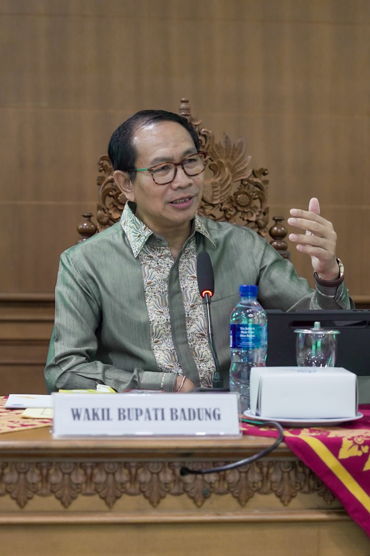 Ketut Suiasa, Pimpin Rapat Koordinasi Evaluasi Monitoring Centre for Prevention (MCP) di Badung