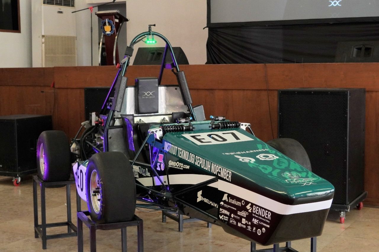 ITS Surabaya Luncurkan Mobil Listrik Mark 4.0, Siap Berlaga di Ajang Formula SAE Jepang