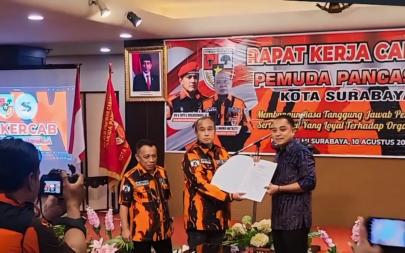 Eri Cahyadi Mendapat Dukungan Pemuda Pancasila Maju di Pilwali 2024