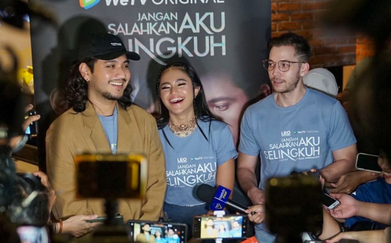 konferensi pers film terbaru Marshanda