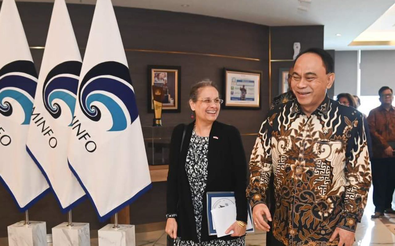 Bertemu Kemenkominfo, Duta Besar AS Sebut Amerika Siap Tingkatkan Investasi Digital di Indonesia