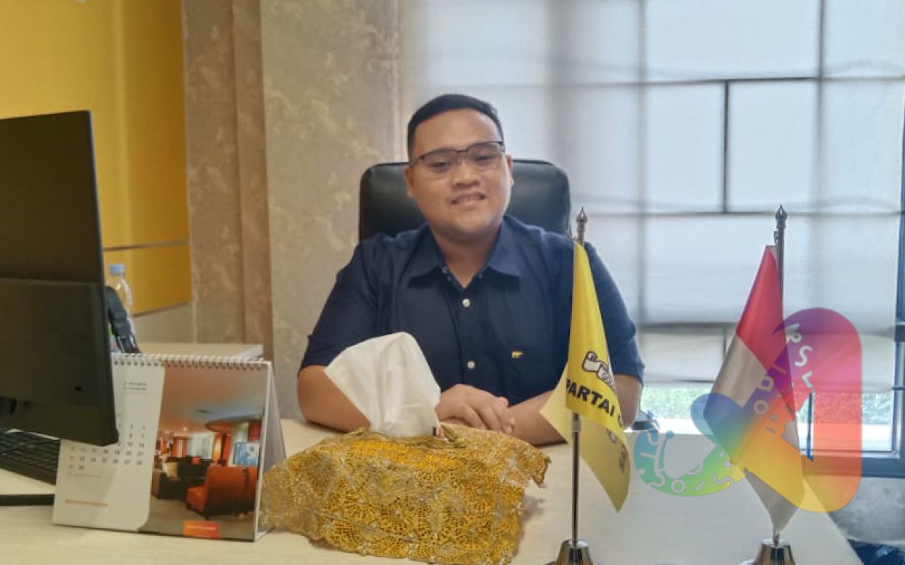 Ketua Fraksi Partai Golkar, Aldy Blaviandy (Foto: Rudi)