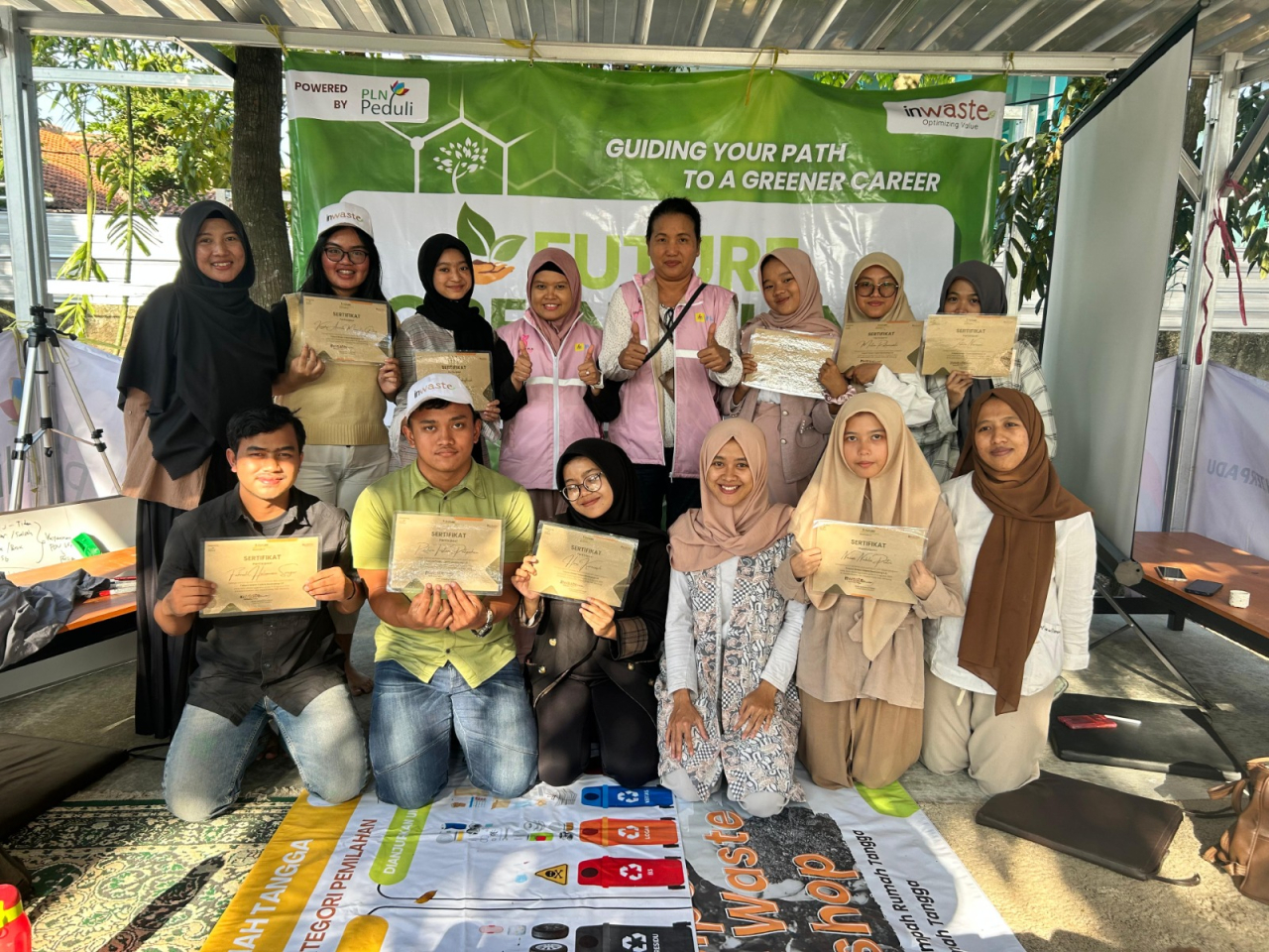 Ajak Generasi Muda Peduli Lingkungan, PLN UP2B Jabar Gelar Future Green Talent Boot Camp