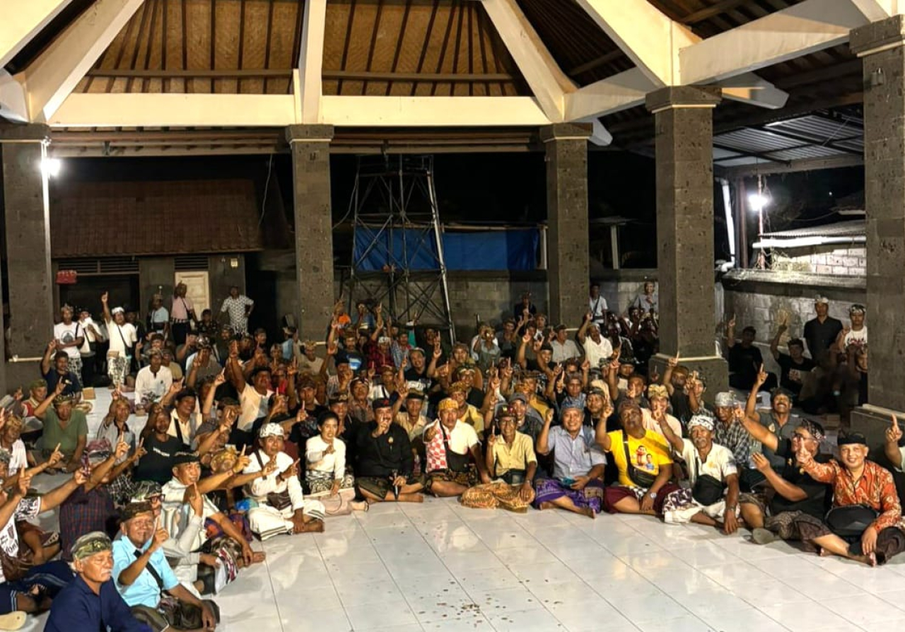 ASTAGUNA Gencarkan Dukungan di Desa Tangkas, Simakrama Disambut Antusias Ratusan Warga