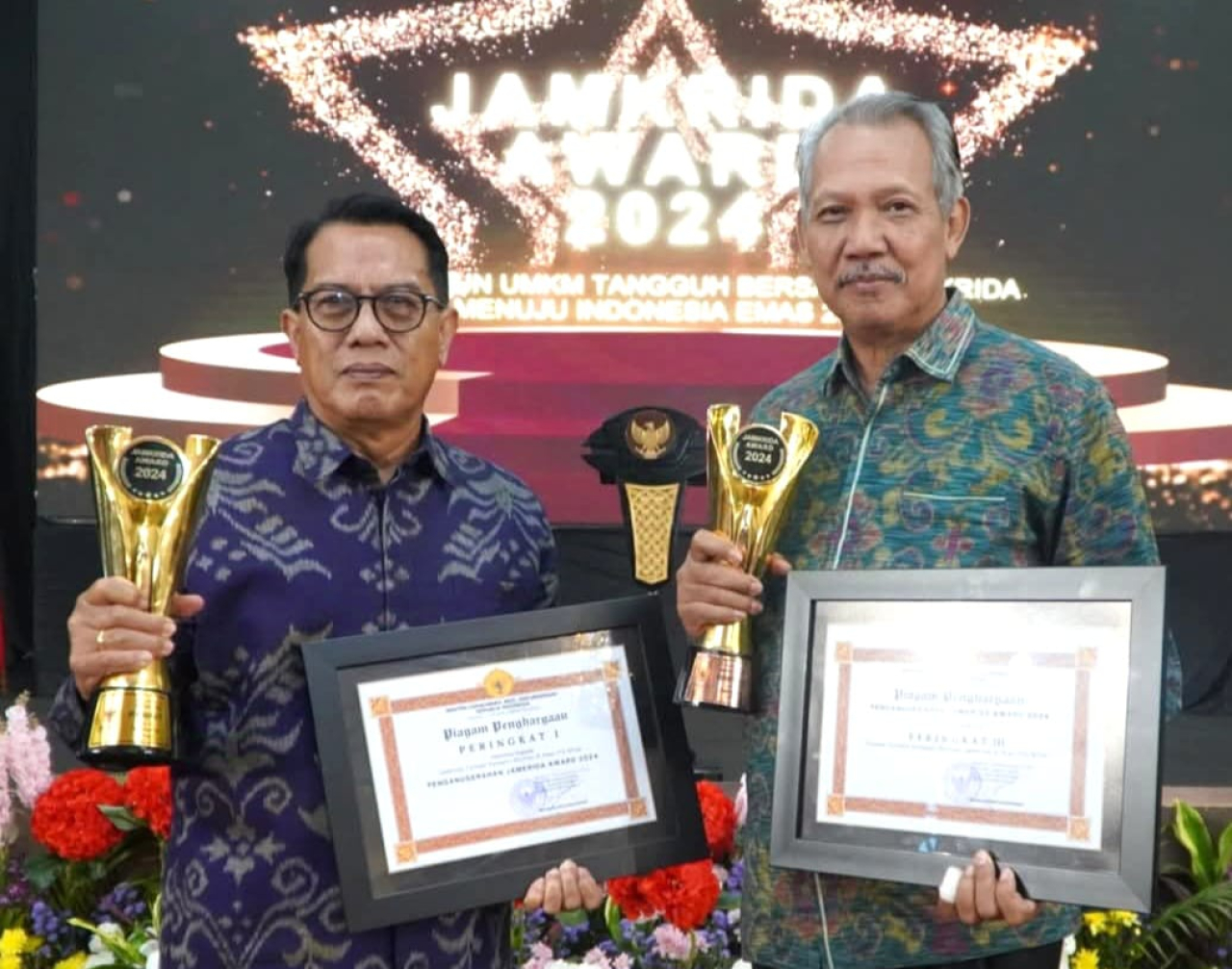 Jamkrida Bali Raih Peringkat Pertama dalam Jamkrida Award 2024, Pengakuan Peran Strategis UMKM