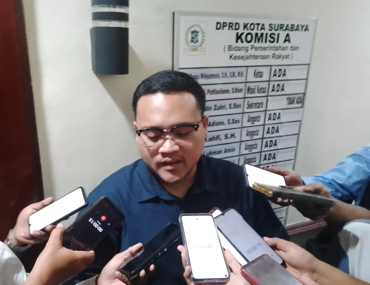 Komisi A DPRD Surabaya: pembangunan gedung serba guna (GSG) Ambengan batu belum sesuai mekanisme.