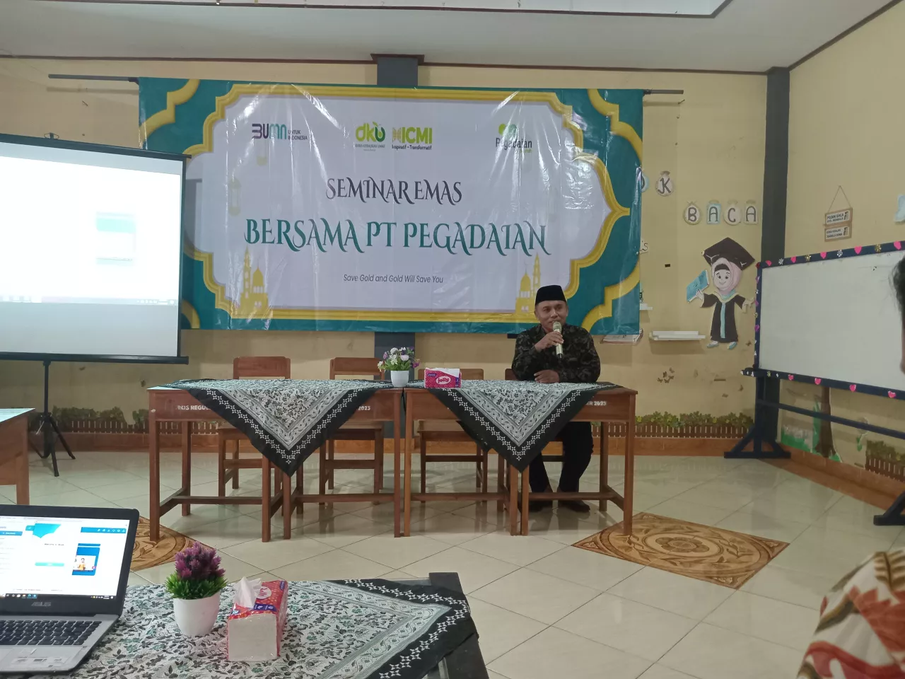 ICMI Orda Jembrana Gelar Seminar Investasi Emas Bersama PT Pegadaian, Dilanjutkan dengan Buka Puasa Bersama