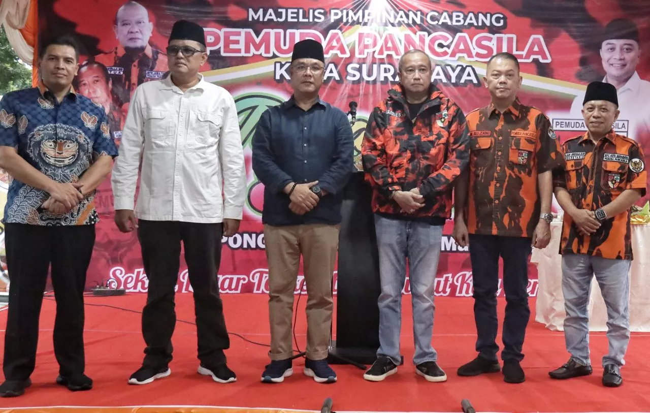M Fikser Hadiri Tasyakuran dan Buka Puasa Bersama MPC Pemuda Pancasila Surabaya