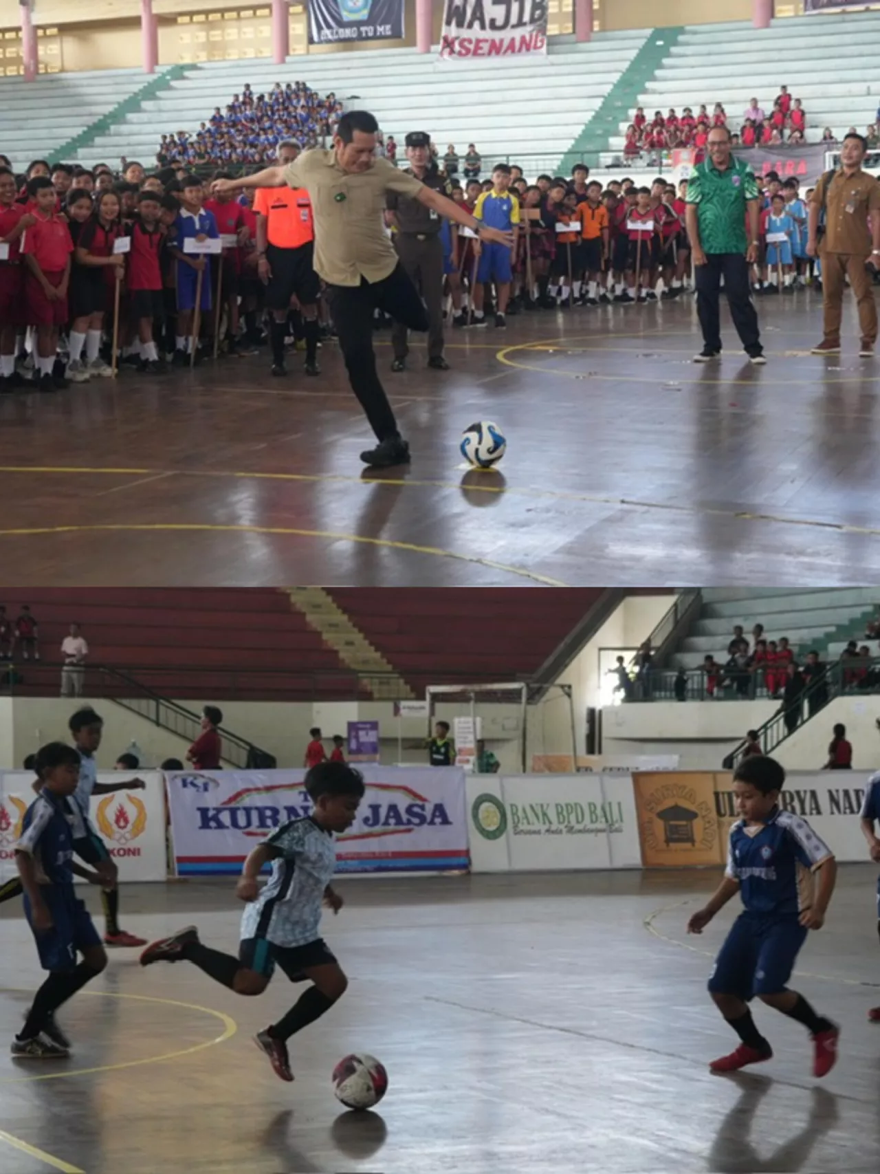 KEJORA Cup IV 2025 Resmi Dibuka, 32 Tim Futsal SD Se-Kabupaten Jembrana Siap Bersaing