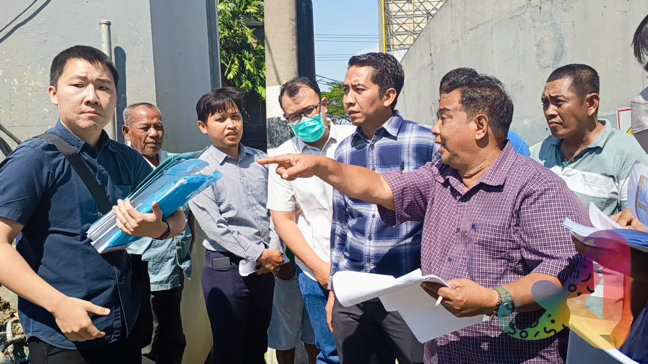 Langgar Akses Jalan dan Drainase, Proyek PT Biru Semesta Abadi Abaikan Aturan, Kata Sukadar