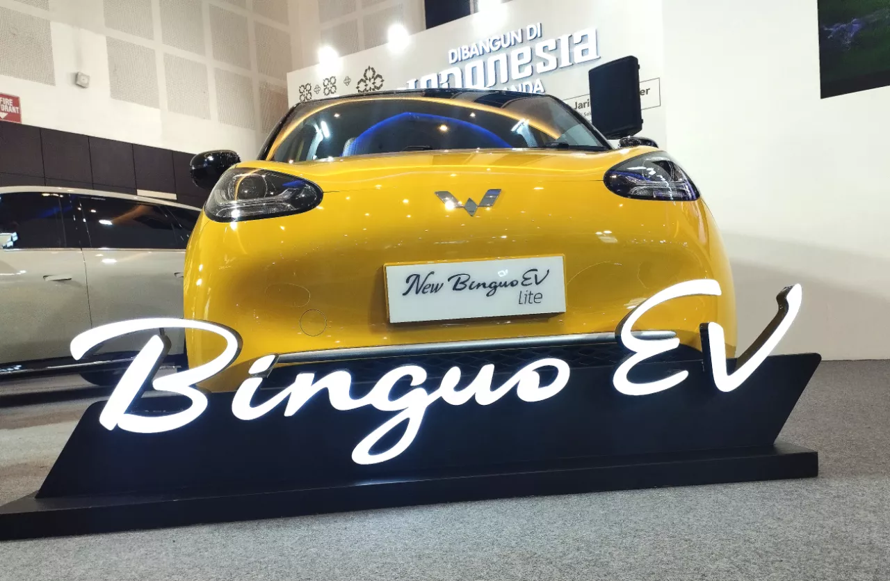 GIIAS Surabaya 2025 di Grand City Convex, Wuling Perkenalkan New Binguo EV