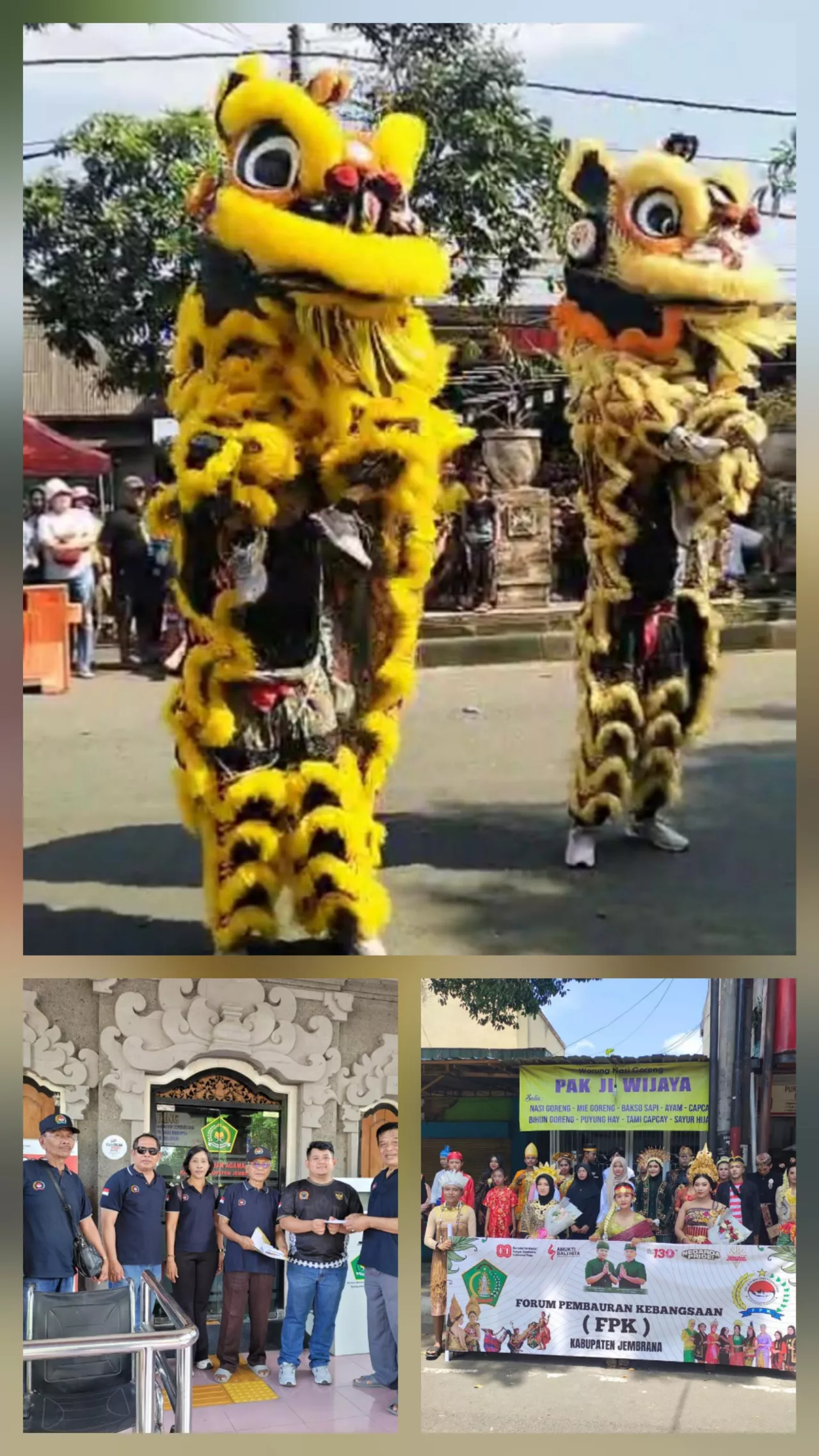 Barongsai INTI Bali Guncang Panggung Budaya, Warnai Puncak HUT ke-130 Kota Jembrana