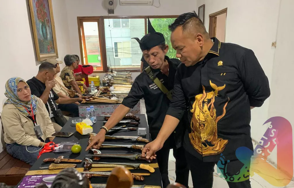 Lewat Pagelaran Pusaka Brojo Wahni, Cak YeBe Nilai Keris Bentuk Identitas Peradaban Nusantara 