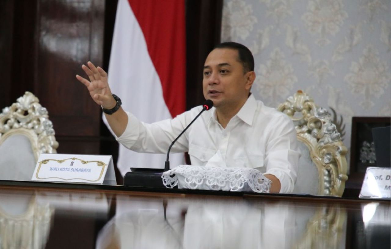 Walikota Eri Cahyadi. (Kominfo Surabaya)