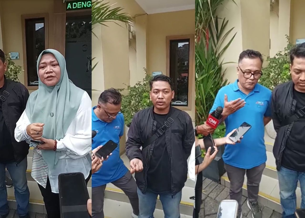 Mendapat Tindak Kekerasan dari Aparat Saat Demo UU TNI, Jurnalis Rama Indra Lapor ke Polda Jatim