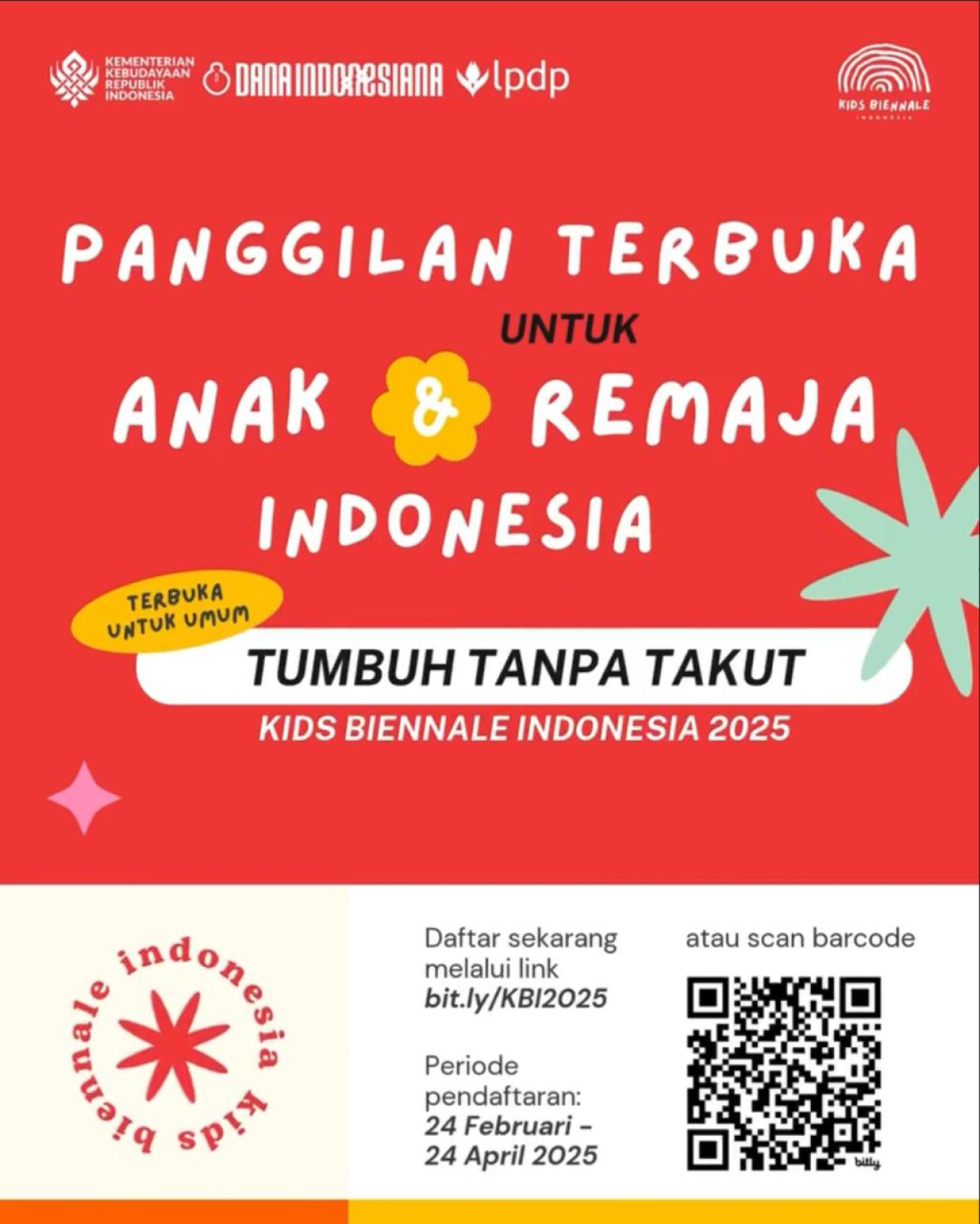 Kids Biennale Indonesia Ajak Anak dan Remaja Suarakan Aspirasi Lewat Seni