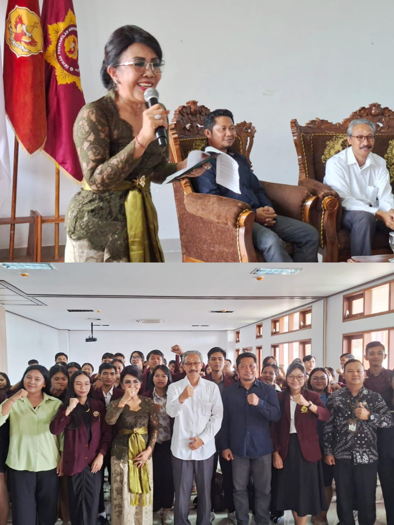 Bunda Tutik Gaungkan Empat Pilar Kebangsaan di STAHN Mpu Kuturan Buleleng: Perkuat Karakter Bangsa