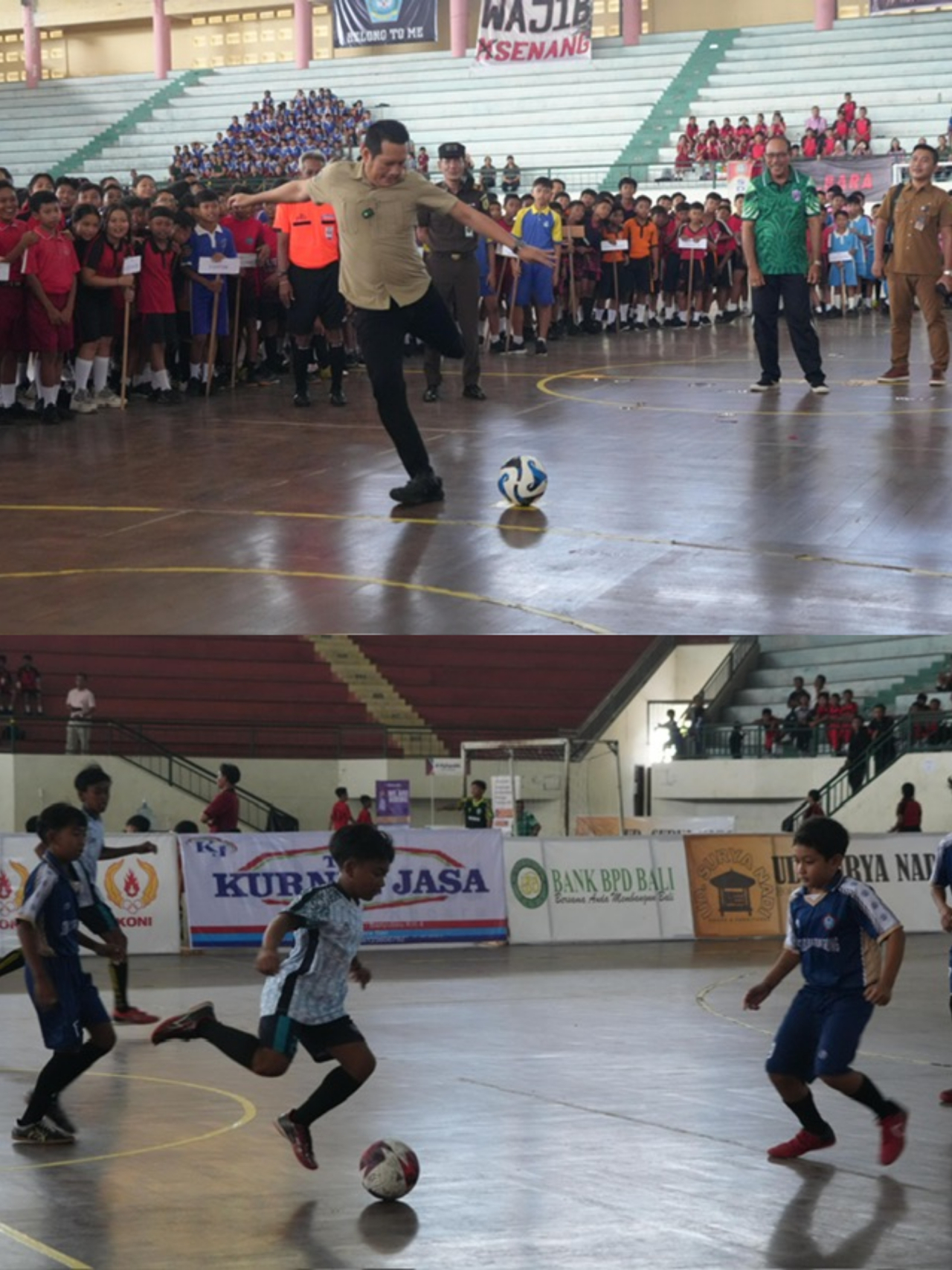 KEJORA Cup IV 2025 Resmi Dibuka, 32 Tim Futsal SD Se-Kabupaten Jembrana Siap Bersaing