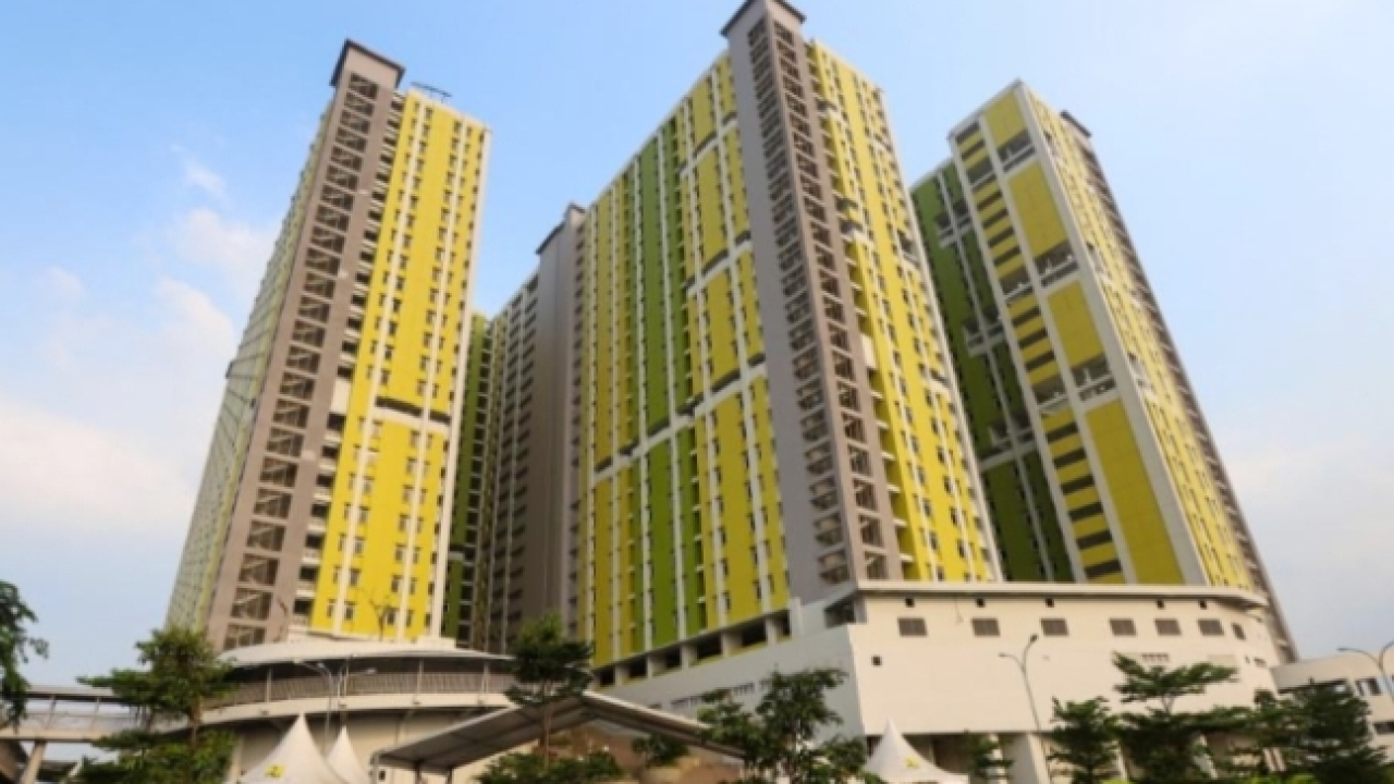 Rusunawa Pasar Rumput di jakarta.