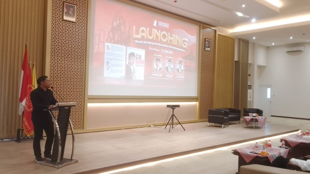 Cak Ghoni Launching Buku "Perjuangan Anak Pesisir" dan Doa Untuk ibu Megawati Warnai Hari Bung Karno