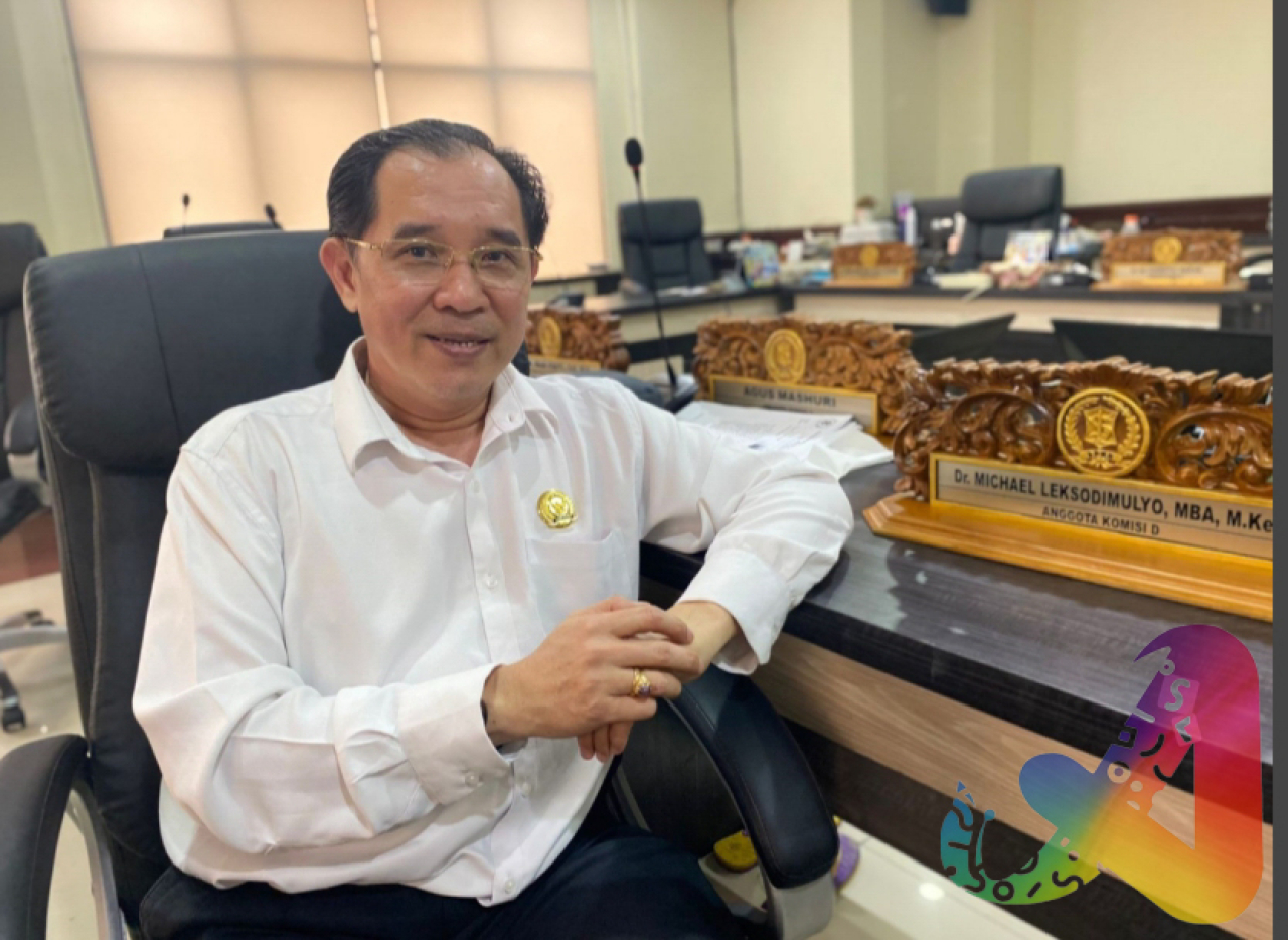 Anggota komisi D DPRD Surabaya dr Michael leksodimulyo (Doc.rudy)