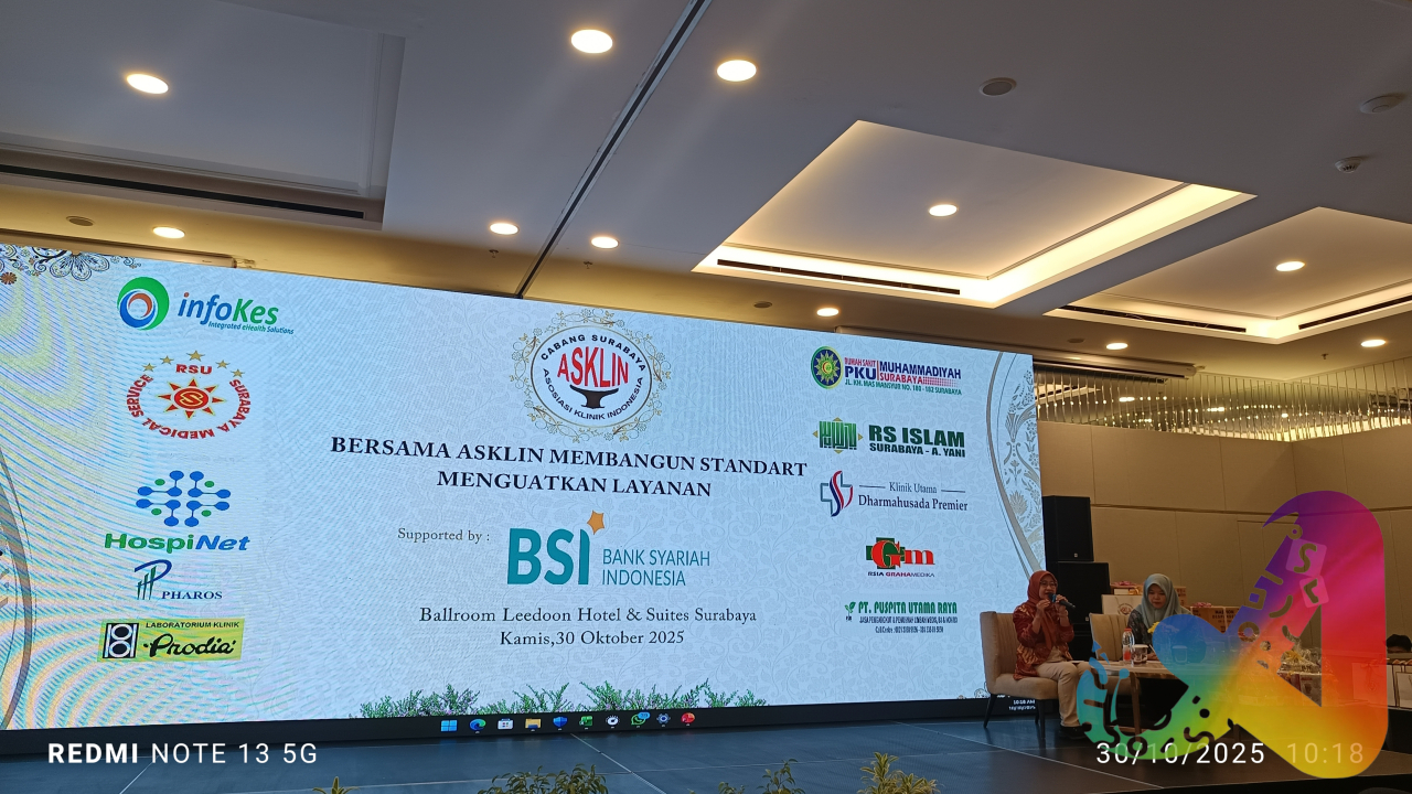 Gathering TahunanAsosiasi Klinik Indonesia (ASKLIN) Kota Surabaya (Doc.rudy)