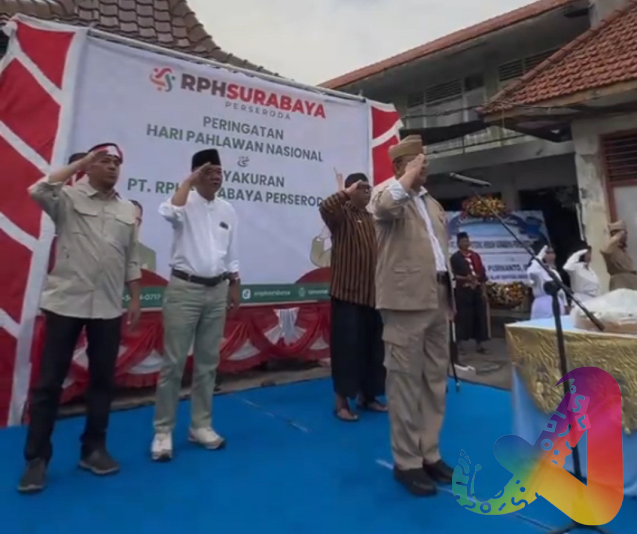 Dari RPH Surabaya, Fajar Kobarkan Semangat Juang 10 November di era Modern