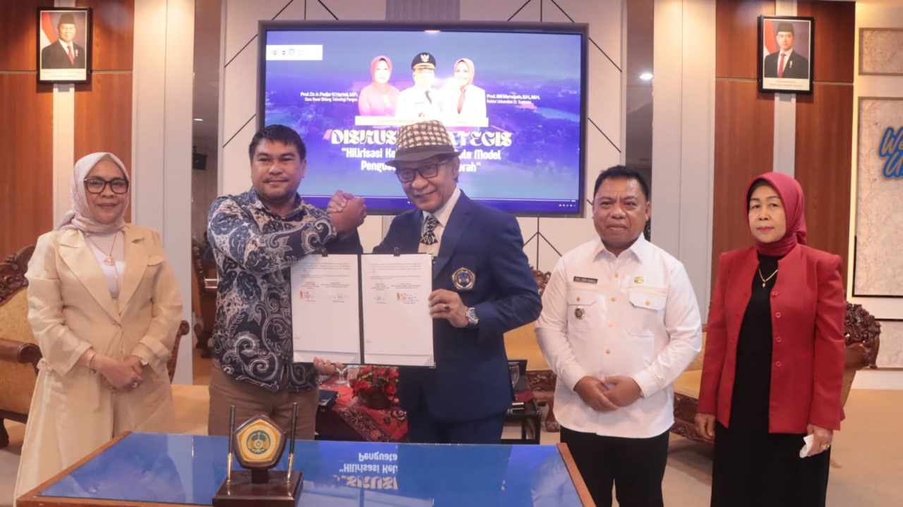 Perkuat Ekonomi Daerah, Halmahera Utara Bersama Fikom Unitomo Dorong Hilirisasi Kelapa