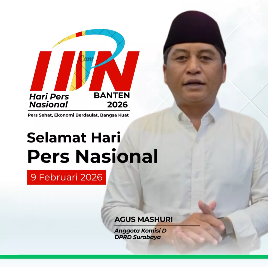 Hari Pers Nasional, Agus Mashuri Apresiasi Peran Jurnalis Kawal Demokrasi