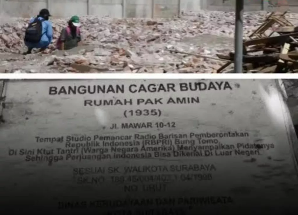 Rumah Radio Bung Tomo Raib Tinggal Cerita, DPRD Surabaya Selidiki Kronologinya