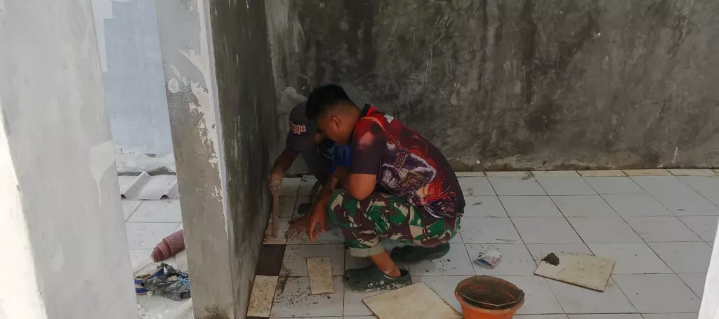 TMMD Depok Wujudkan Hunian Layak bagi Warga Sukamaju