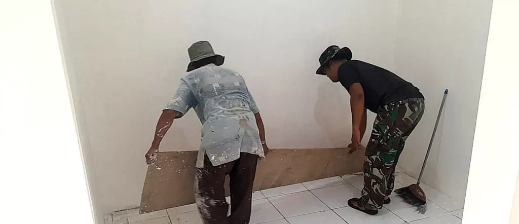 Tiga Rumah Warga Depok Direhabilitasi Lewat TMMD Kodim 0508