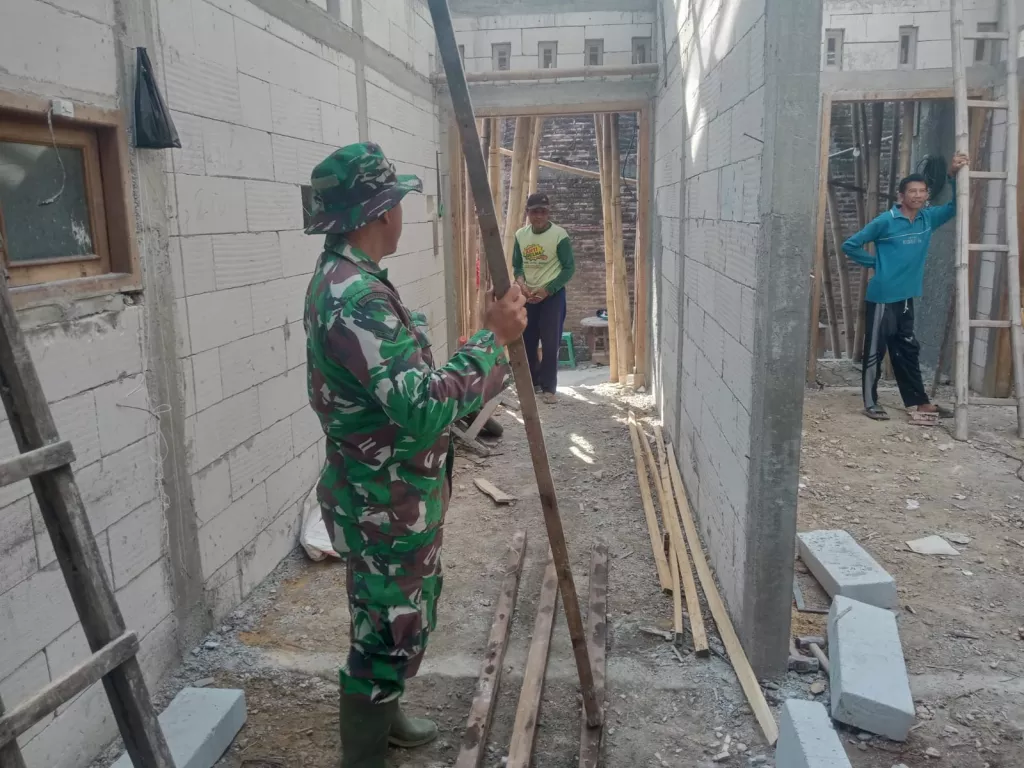Progres TMMD 128 Desa Godo Masuki Tahap Akhir, Tiga Sasaran Fisik Dikebut