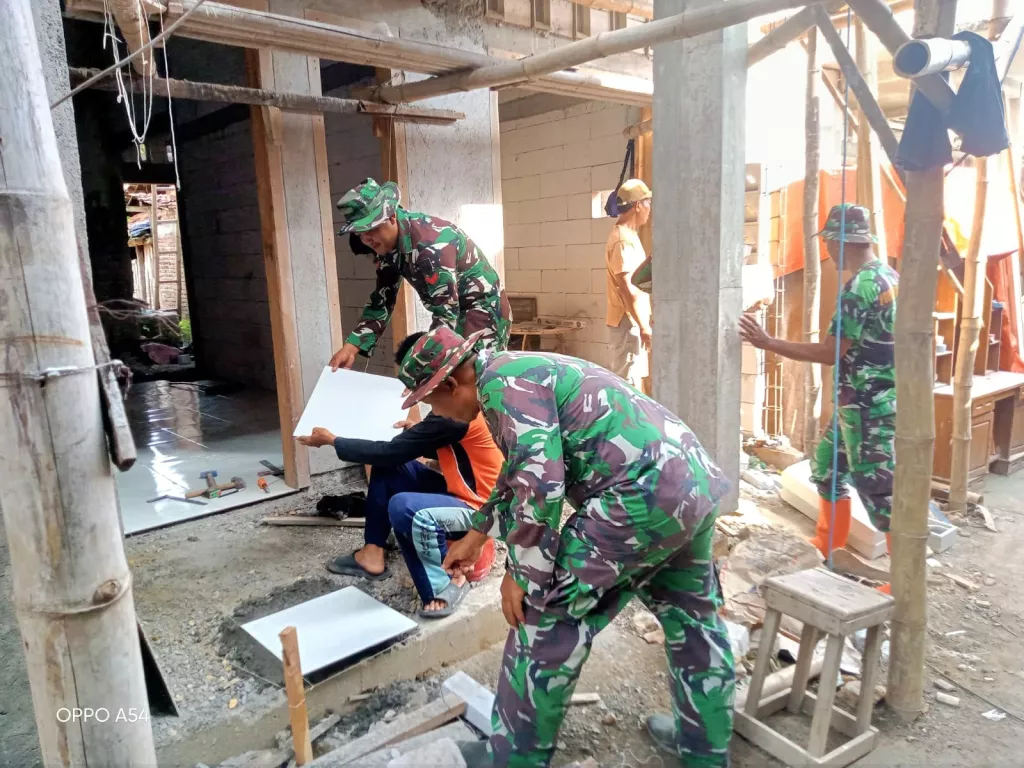 Satgas TMMD Pati Kebut Renovasi RTLH, Warga Terharu Rumah Rapuh Kini Jadi Layak Huni