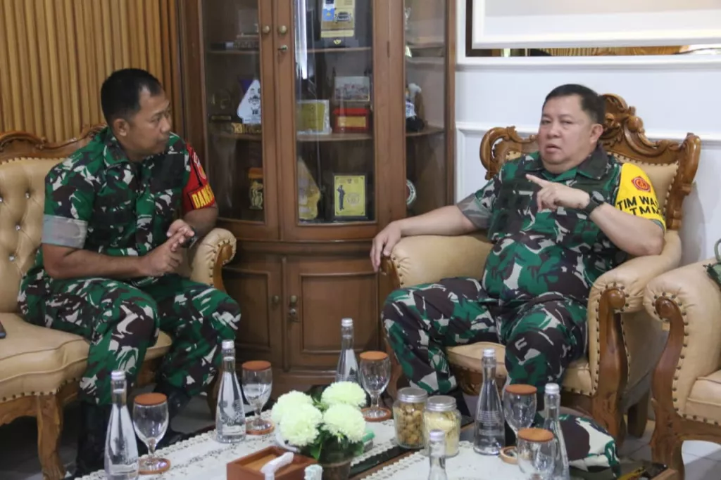 Kunjungan Tim Wasev TMMD Reguler ke-128, Dansatgas Kodim Pati Paparkan Progres Pembangunan