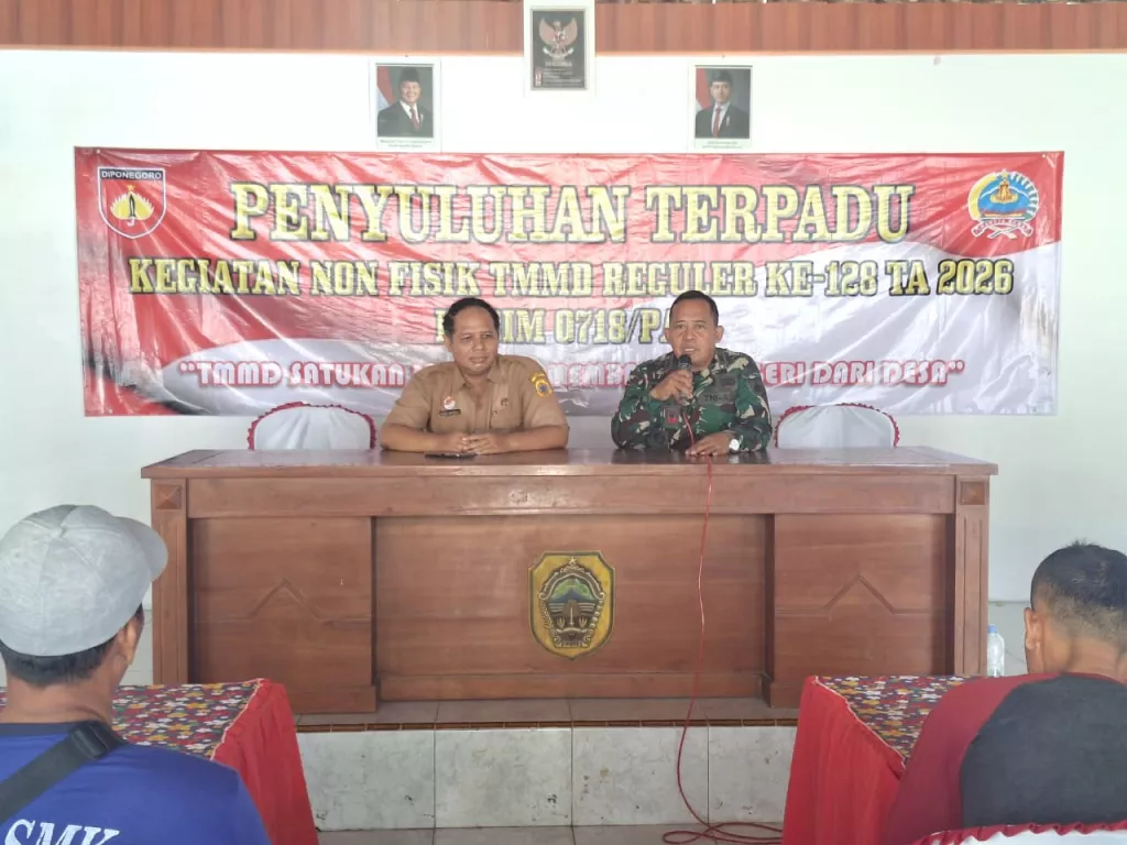 Sosialisasi B2SA Warnai TMMD Reguler ke-128 Kodim Pati, Warga Desa Godo Antusias Ikuti Penyuluhan Pangan Sehat