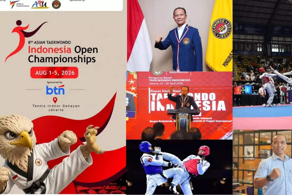 Jakarta Siap Jadi Pusat Taekwondo Asia, 478 Atlet dari 36 Negara Berebut Poin Olimpiade