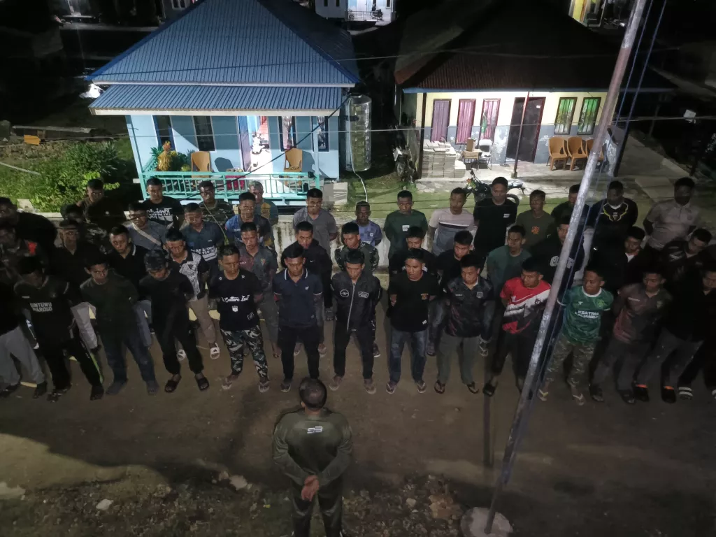 Dan SSK TMMD Pimpin Apel Malam, Pastikan Kesiapan dan Kondisi Personel Satgas