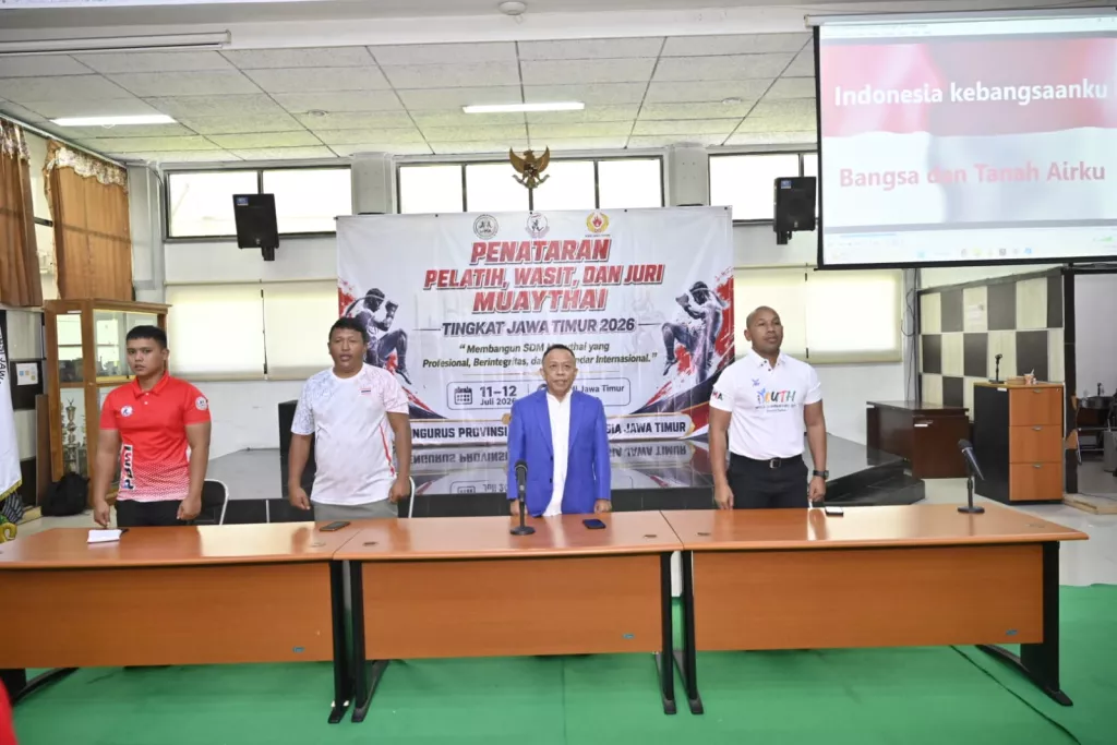Muaythai Jatim Bidik SDM Profesional, Peserta Penataran Datang dari 25 Daerah