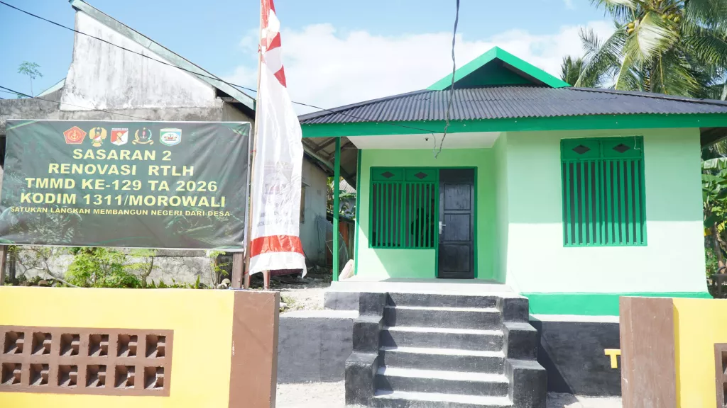 Renovasi RTLH Milik Bapak Hardi di Desa Pulau Dua Rampung, Hadirkan Hunian Layak dan Nyaman