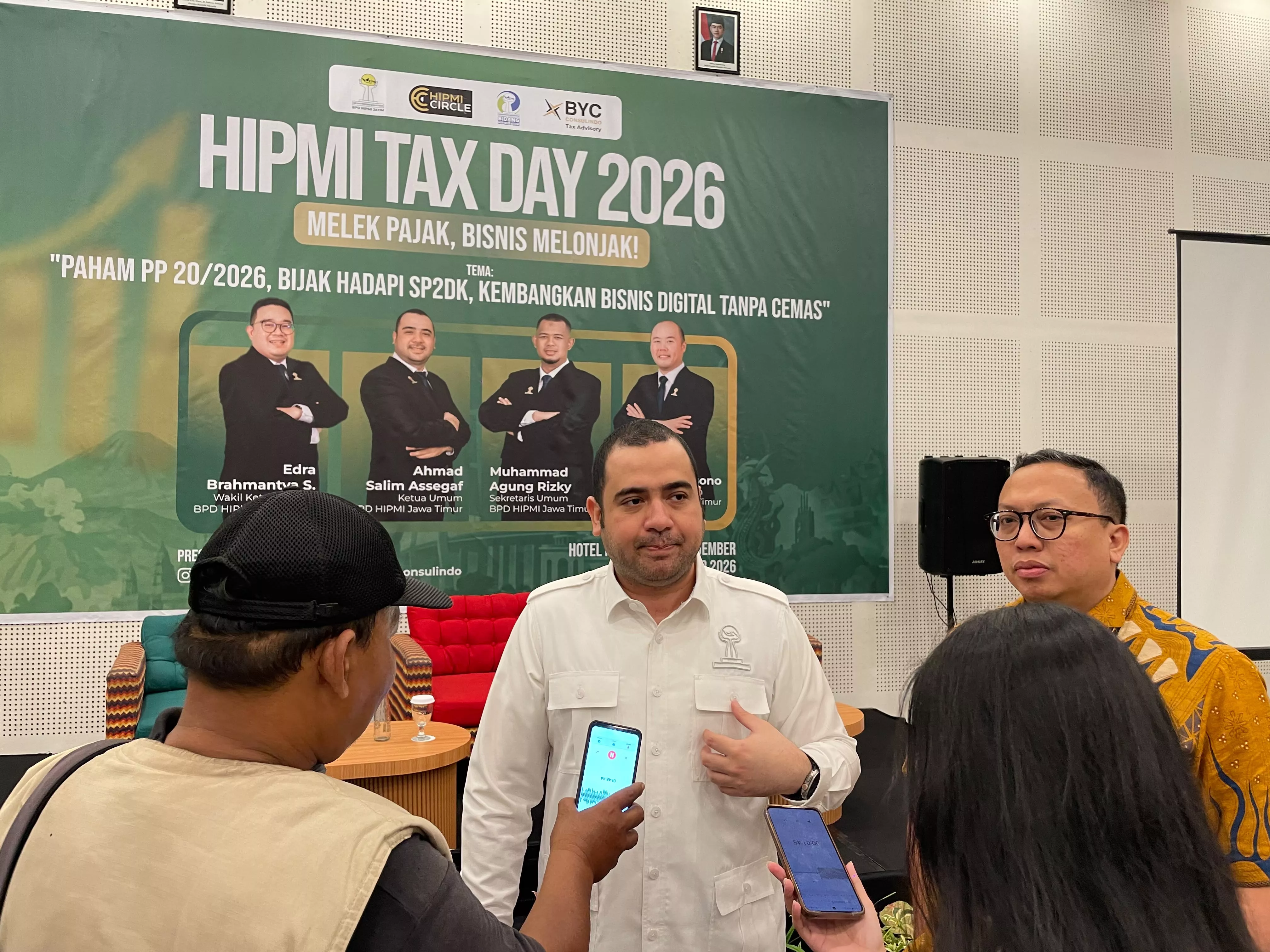 Hampir 100 Pengusaha Ikuti HIPMI Tax Day 2026, Pajak Jadi Kunci UMKM Naik Kelas