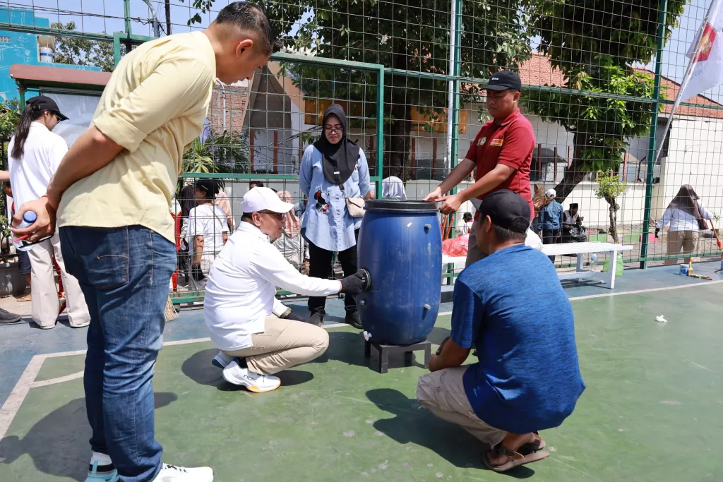 Dukung Indonesia ASRI, Cak Yebe Ajak Warga Olah Sampah dan Kembangkan Urban Farming