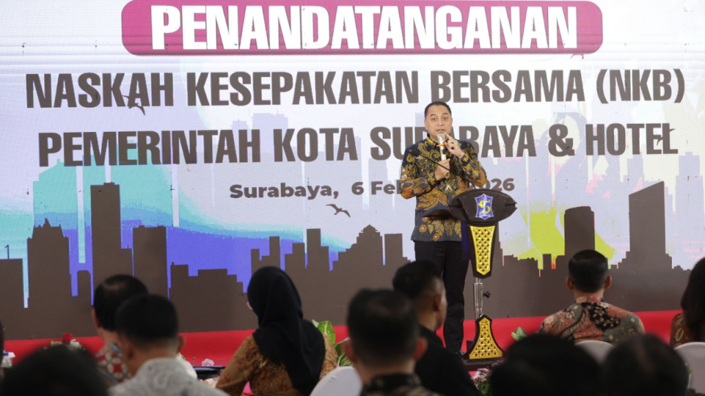 Pemkot Surabaya Tanda Tangani Kesepakatan Dengan 38 Hotel Berdayakan UMKM Lokal