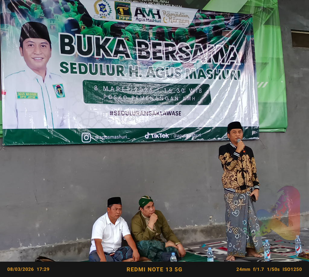 Buka Bersama Sedulur H.Agus Mashuri,Perkuat Kebersamaan Dengan Masyarakat