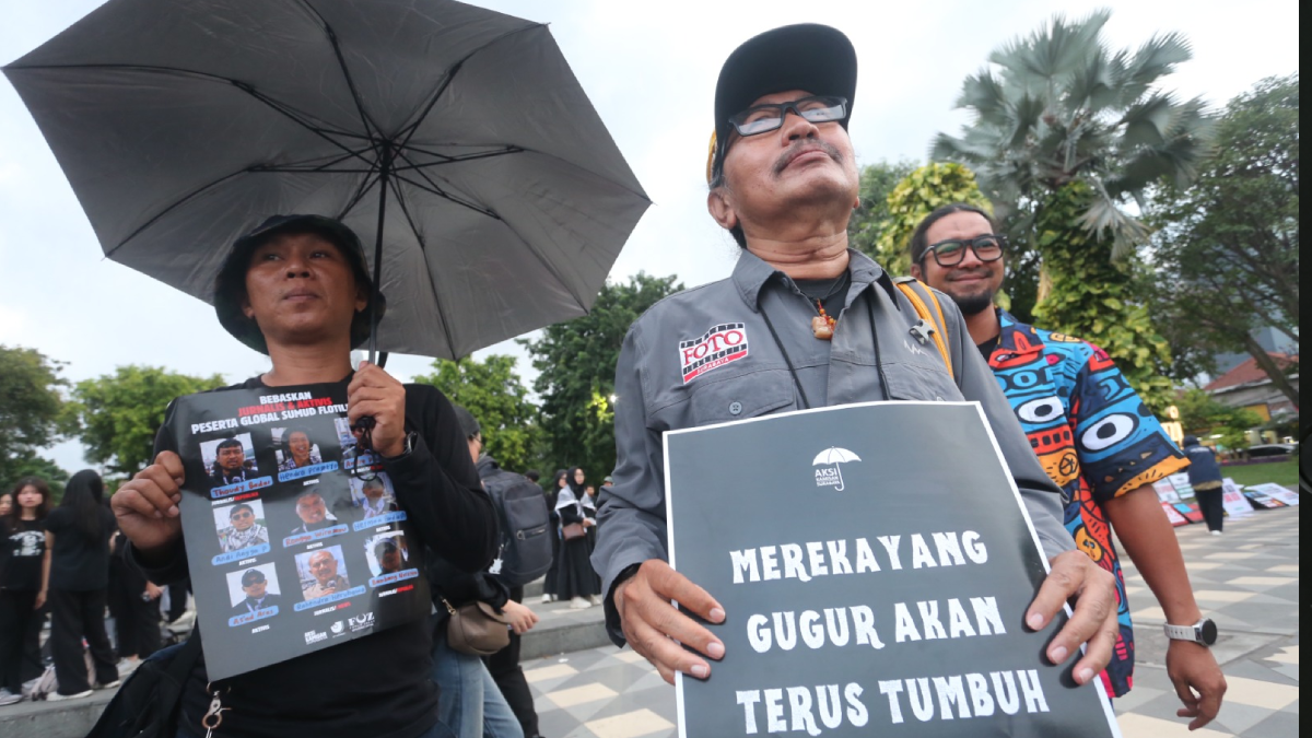 Kemlu RI Menyatakan 9 WNI Relawan Global Sumud Flotilla 2.0 Telah Keluar dari Israel