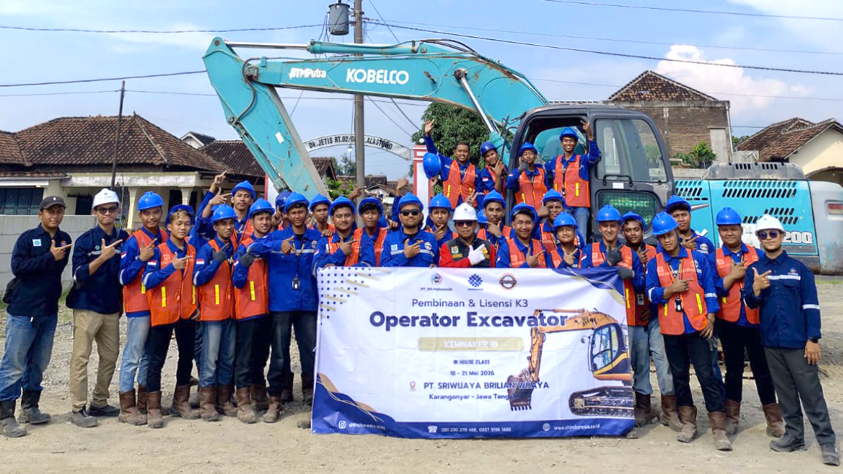PT Sriwijaya Brilian Wijaya Luluskan Puluhan Operator Alat Berat Siap Kerja Tiap Bulan