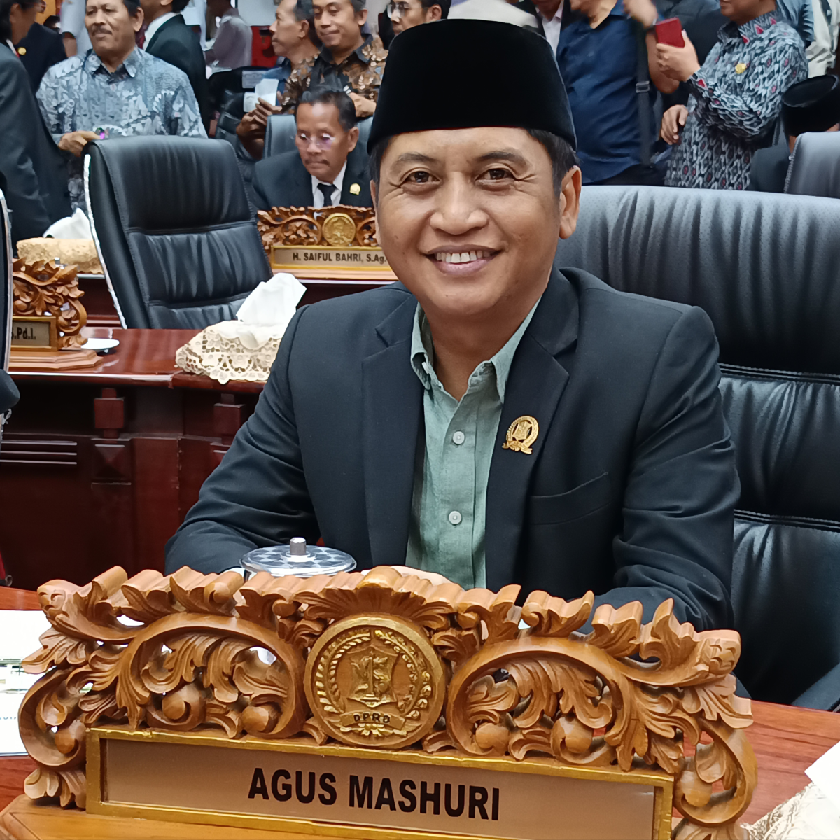 Anggota Komisi D DPRD Surabaya, Agus Mashuri (FOTO rudi)
